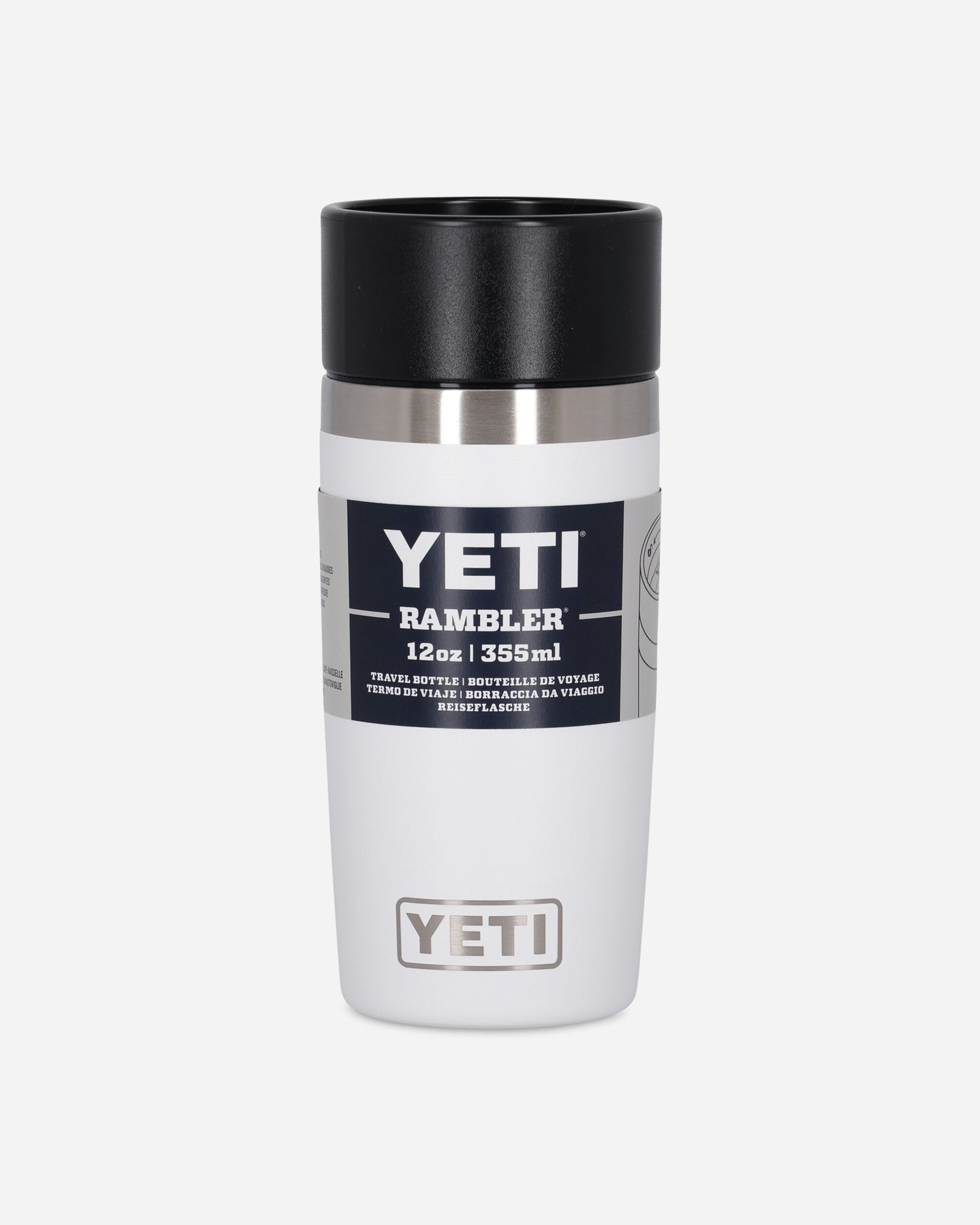 YETI Rambler 12 Oz Hotshot Bottle 2.0 White Equipment Bottles and Bowls 70000002334 WHITE