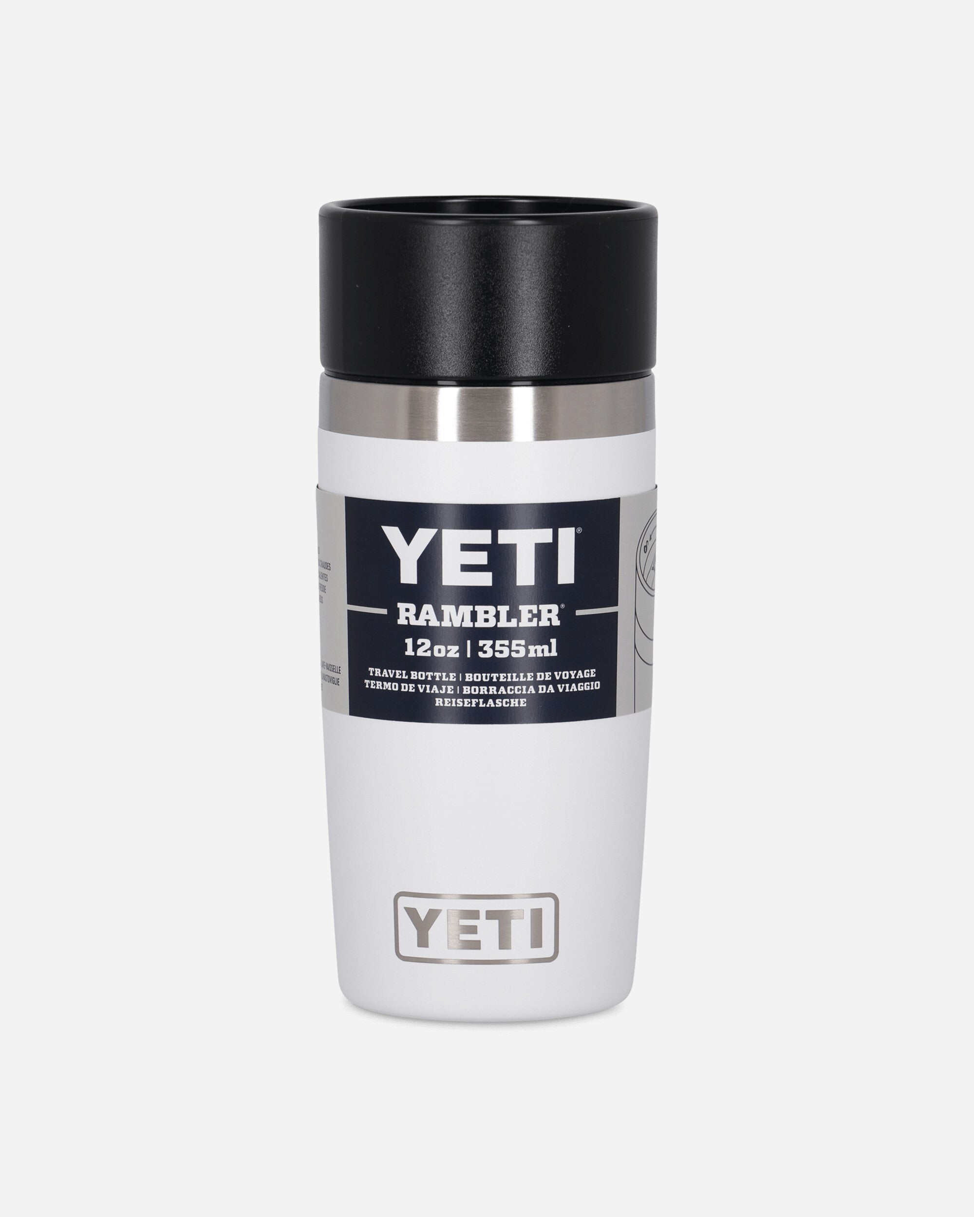 YETI Rambler 12 Oz Hotshot Bottle 2.0 White Equipment Bottles and Bowls 70000002334 WHITE