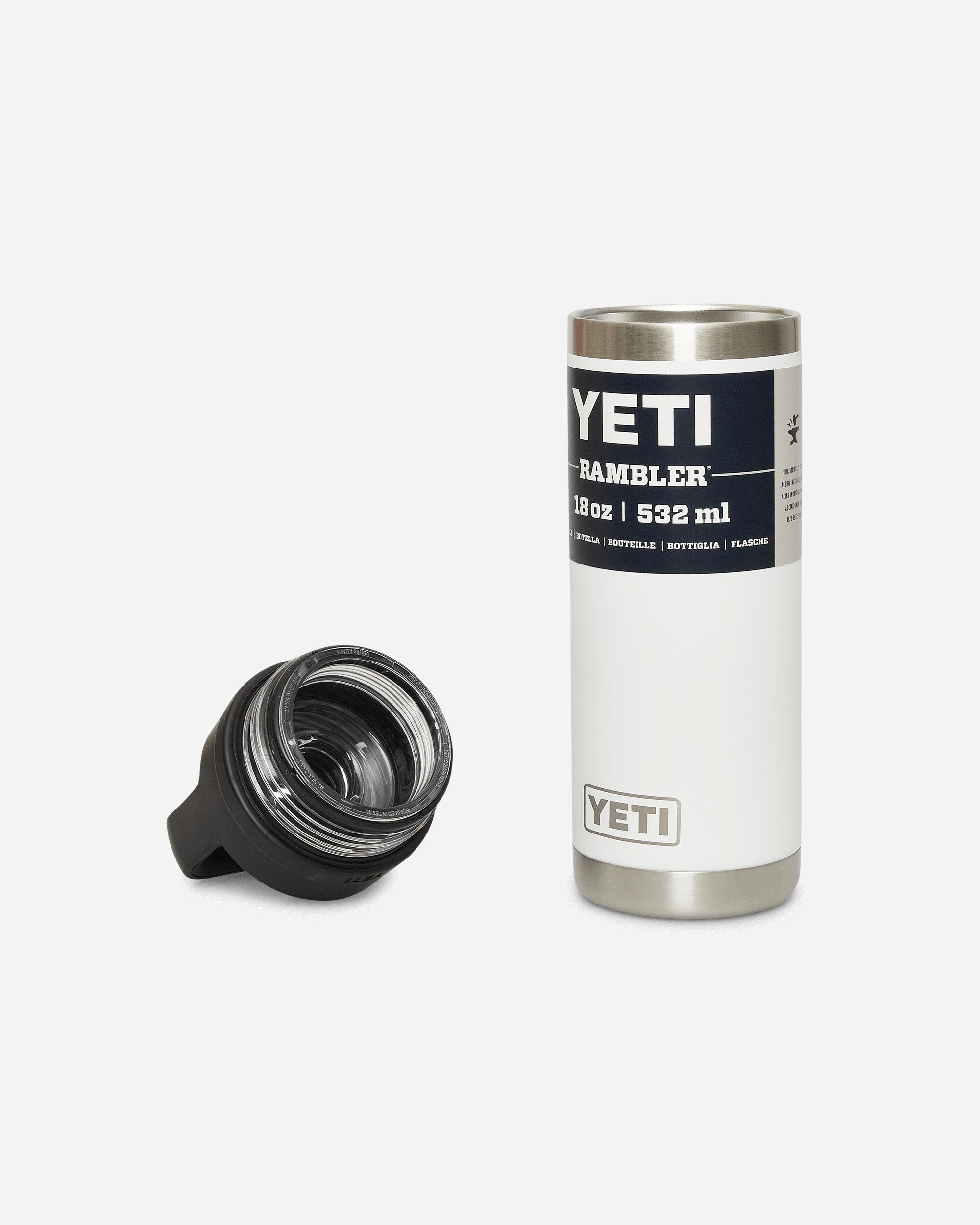 YETI Rambler 18 Oz Bottle White Equipment Bottles and Bowls 70000003461 WHT