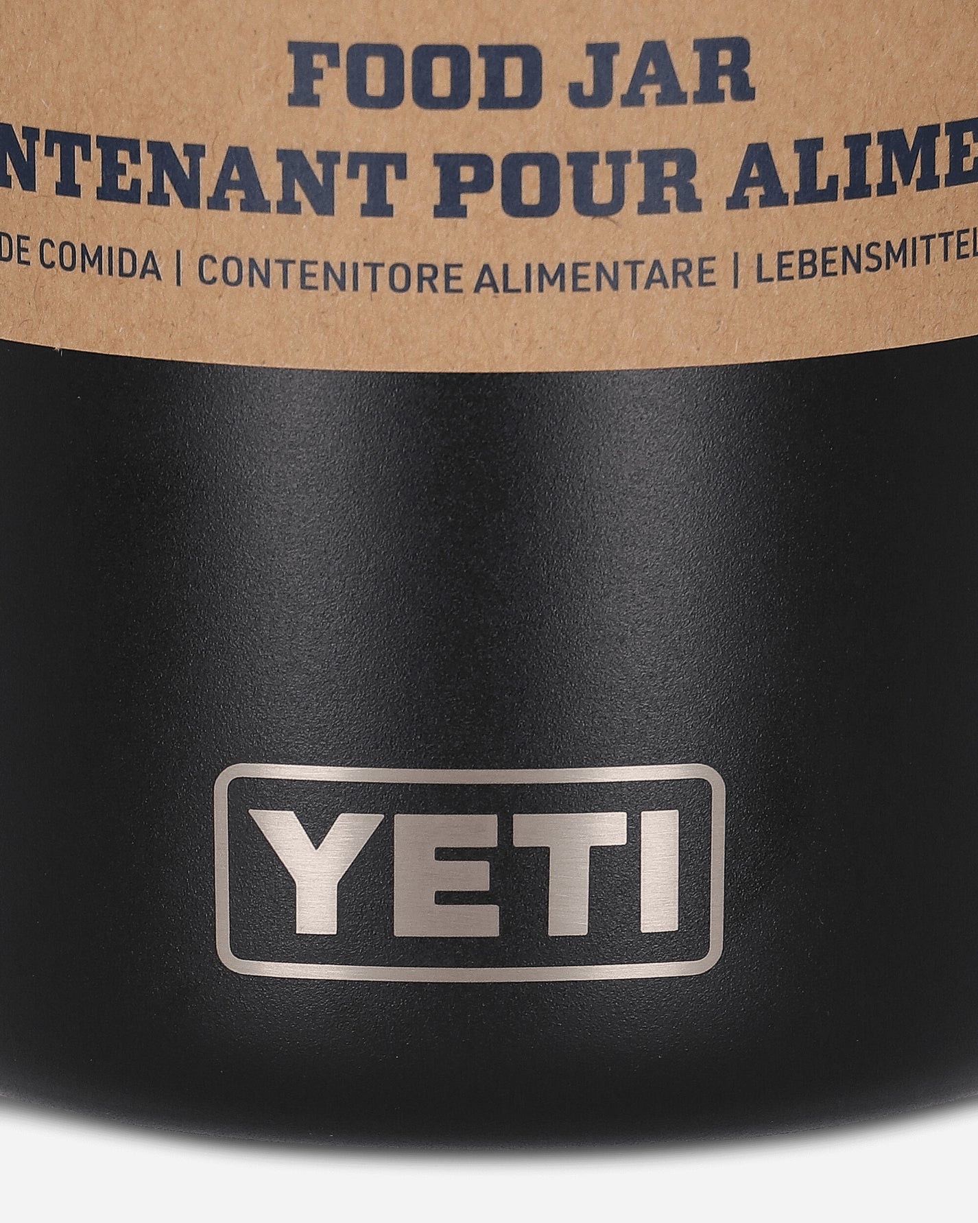 YETI Rambler Food Jar 16 Oz Black Tableware Table Accessories 70000003754 BLACK