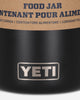 YETI Rambler Food Jar 16 Oz Black Tableware Table Accessories 70000003754 BLACK