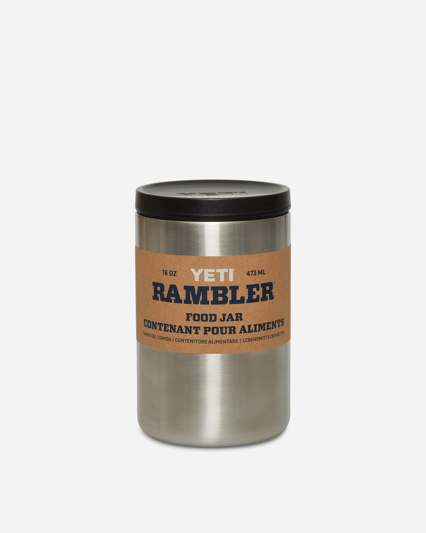 YETI Rambler Food Jar 16 Oz Stainless Steel Tableware Table Accessories 70000003751 STEEL