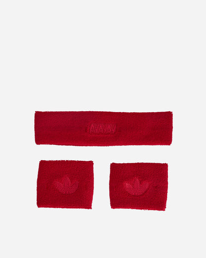 adidas Avavav Band Set Team Victory Red Gloves and Scarves Bandanas KF4966