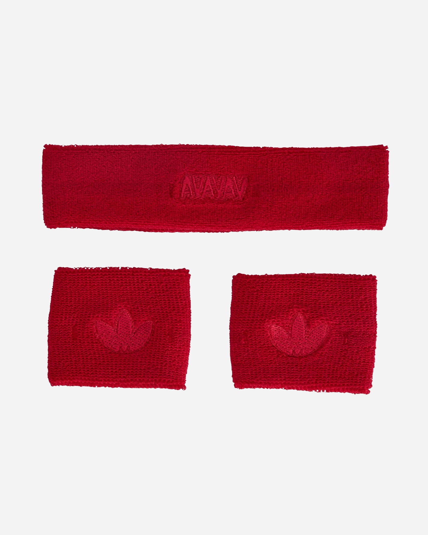 adidas Avavav Band Set Team Victory Red Gloves and Scarves Bandanas KF4966