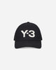 adidas Y 3 Logo Cap Black/Talc Hats Caps JP1142