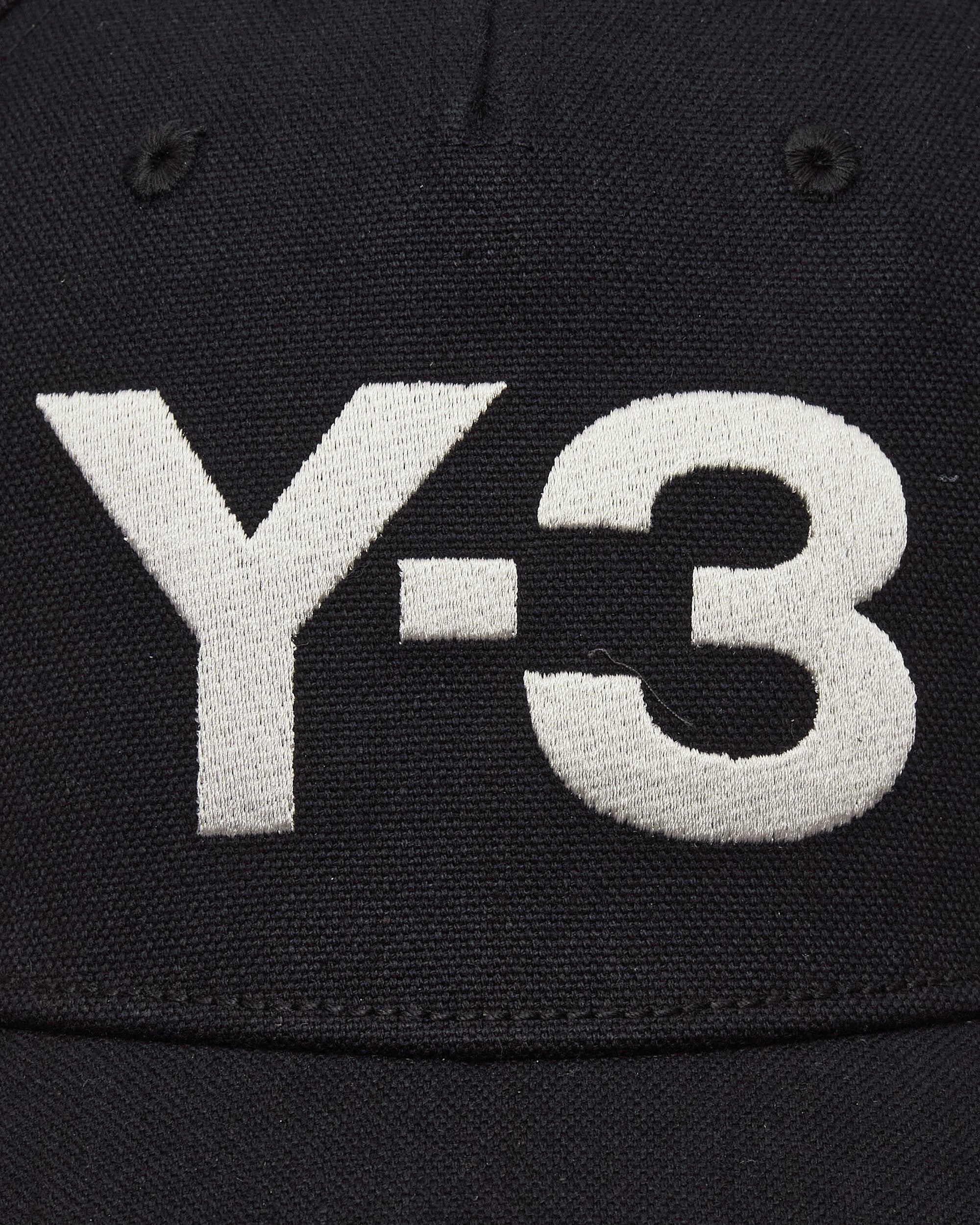 adidas Y 3 Logo Cap Black/Talc Hats Caps JP1142