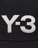 adidas Y 3 Logo Cap Black/Talc Hats Caps JP1142