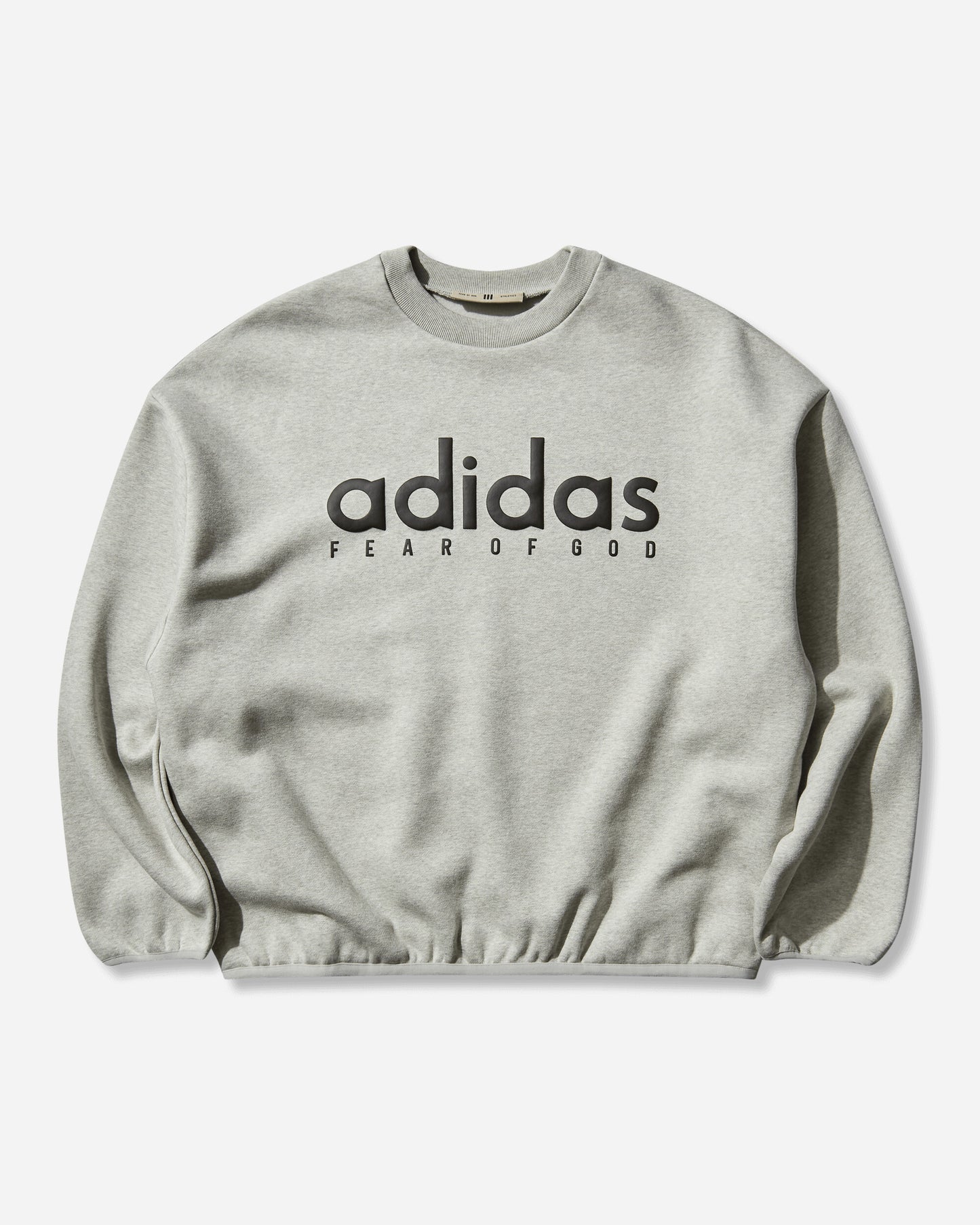 adidas Athletics Crew Fear Of God Medium Grey Heather Sweatshirts Crewneck JZ7369
