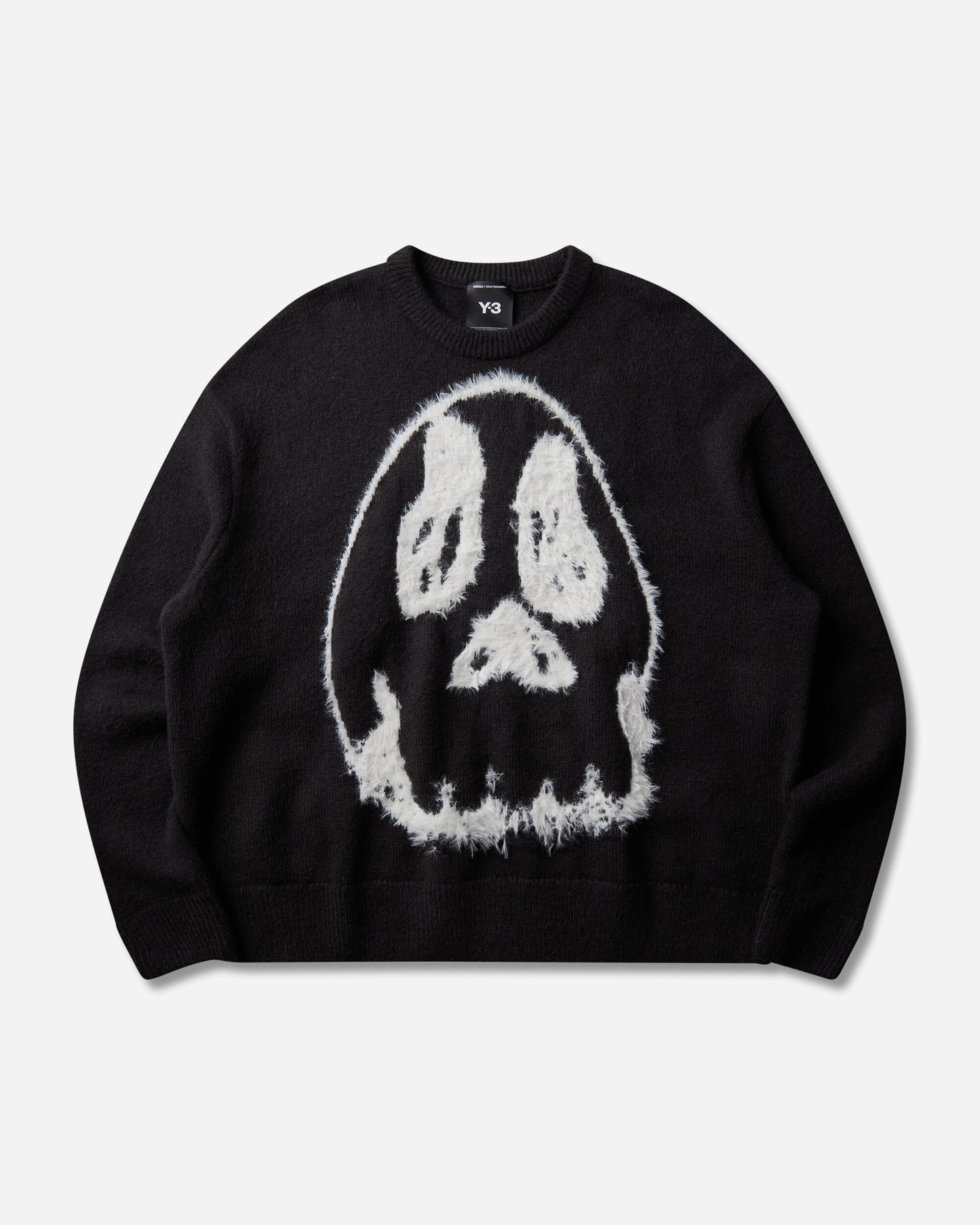 adidas Gfx Knit Sweat Black Sweatshirts Crewneck KR1127