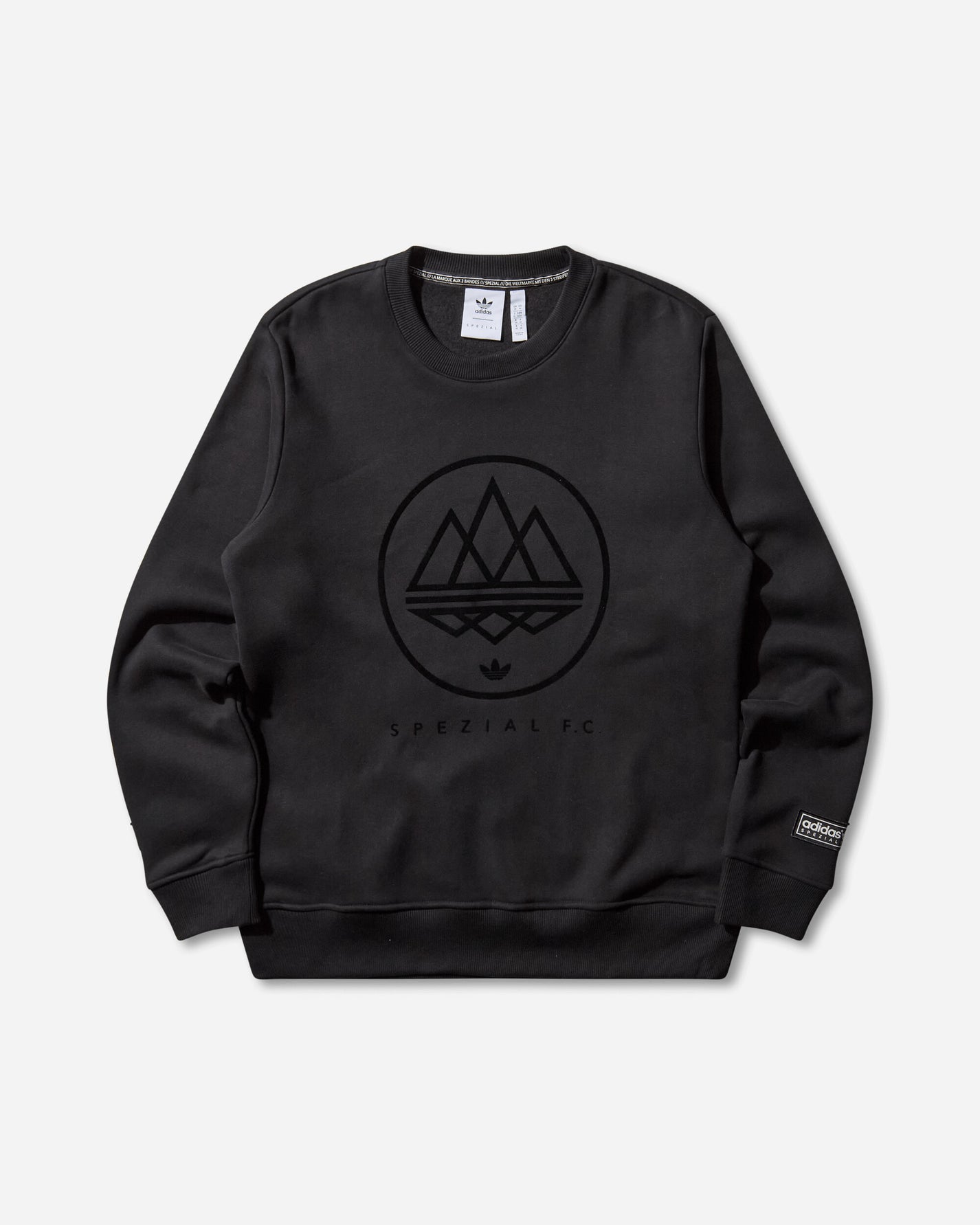 adidas Spezial Fc Crew Black Sweatshirts Crewneck KA3899