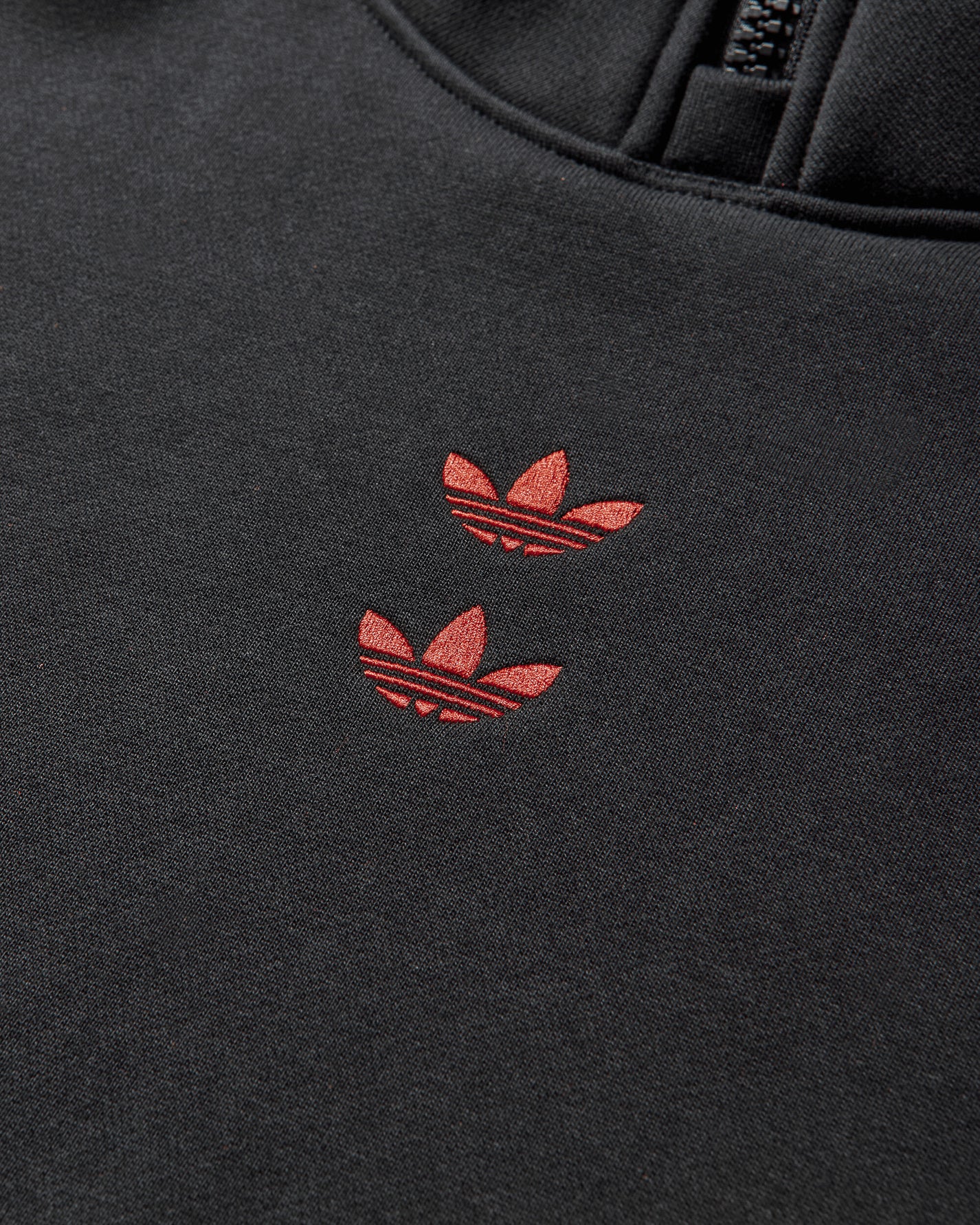 adidas Willy Chavarria Watsonville Black/Red Sweatshirts Crewneck KD9347