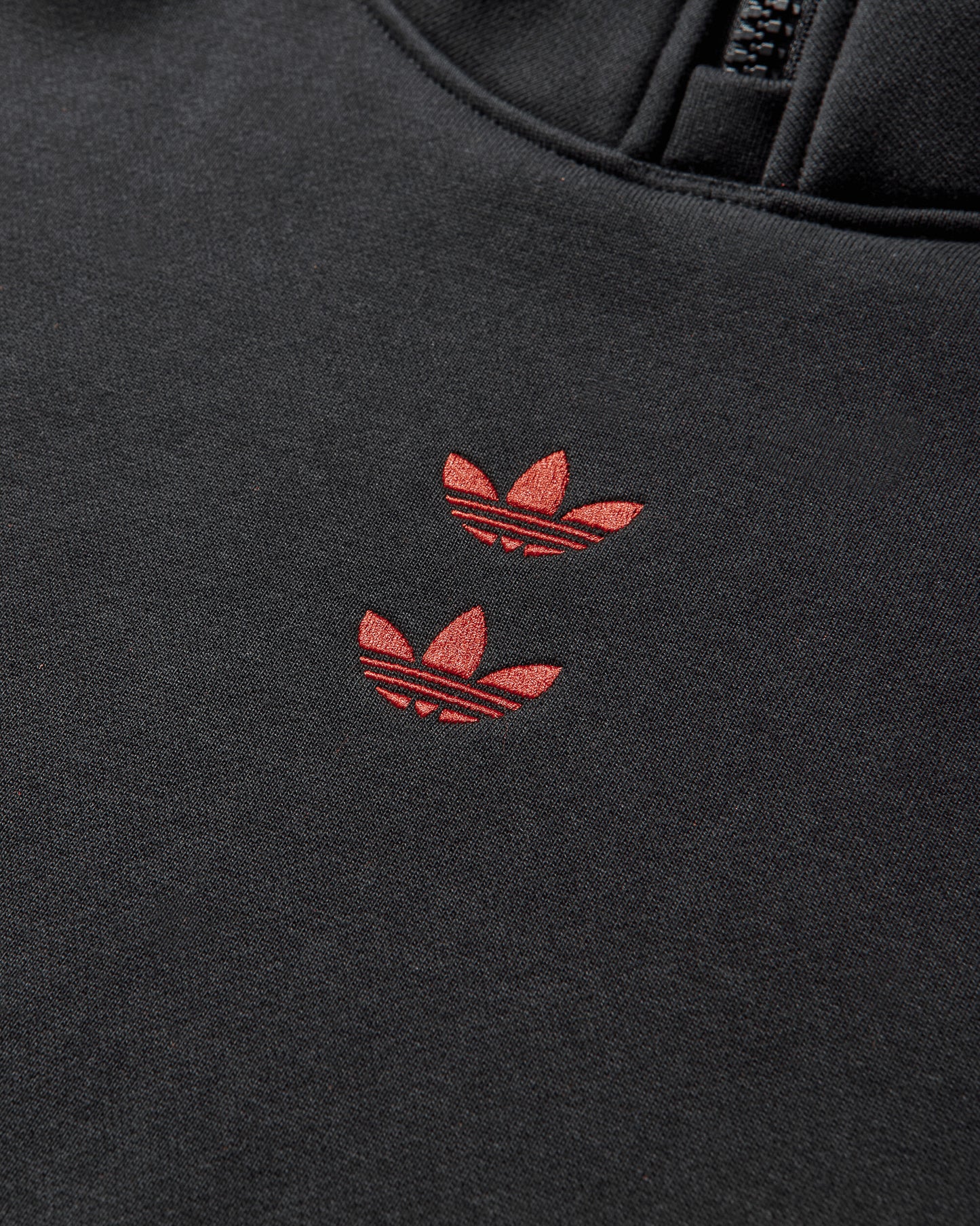 adidas Willy Chavarria Watsonville Black/Red Sweatshirts Crewneck KD9347