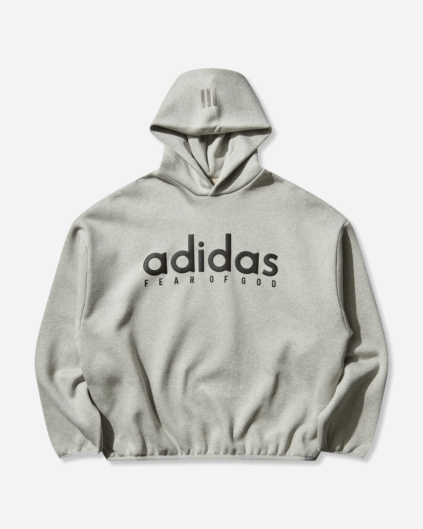 adidas Athletics Hood Fear Of God Medium Grey Heather Sweatshirts Hoodies JZ7367