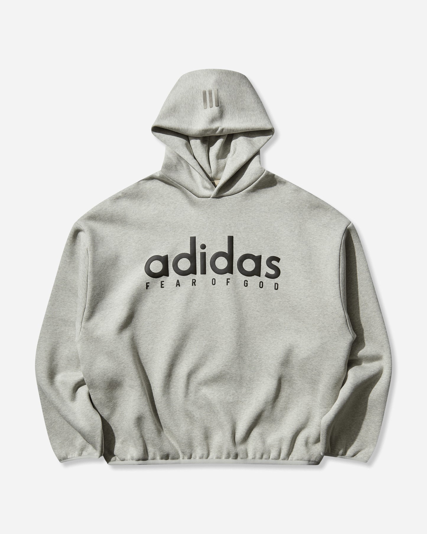 adidas Athletics Hood Fear Of God Medium Grey Heather Sweatshirts Hoodies JZ7367