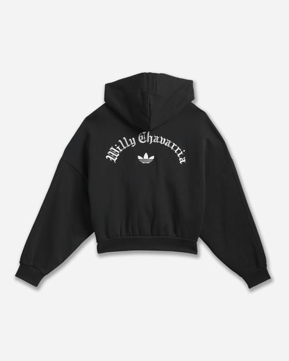 adidas Willy Chavarria Zip Hoodie Black Sweatshirts Hoodies KD9346