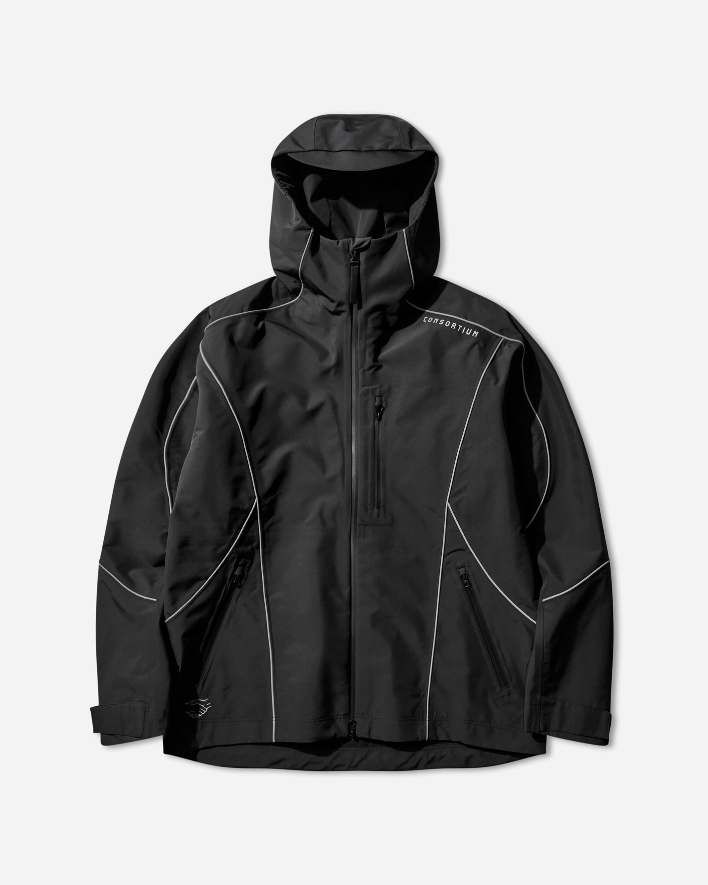 adidas Shelljkt Cnsrtm Black Coats and Jackets Jackets JZ0797