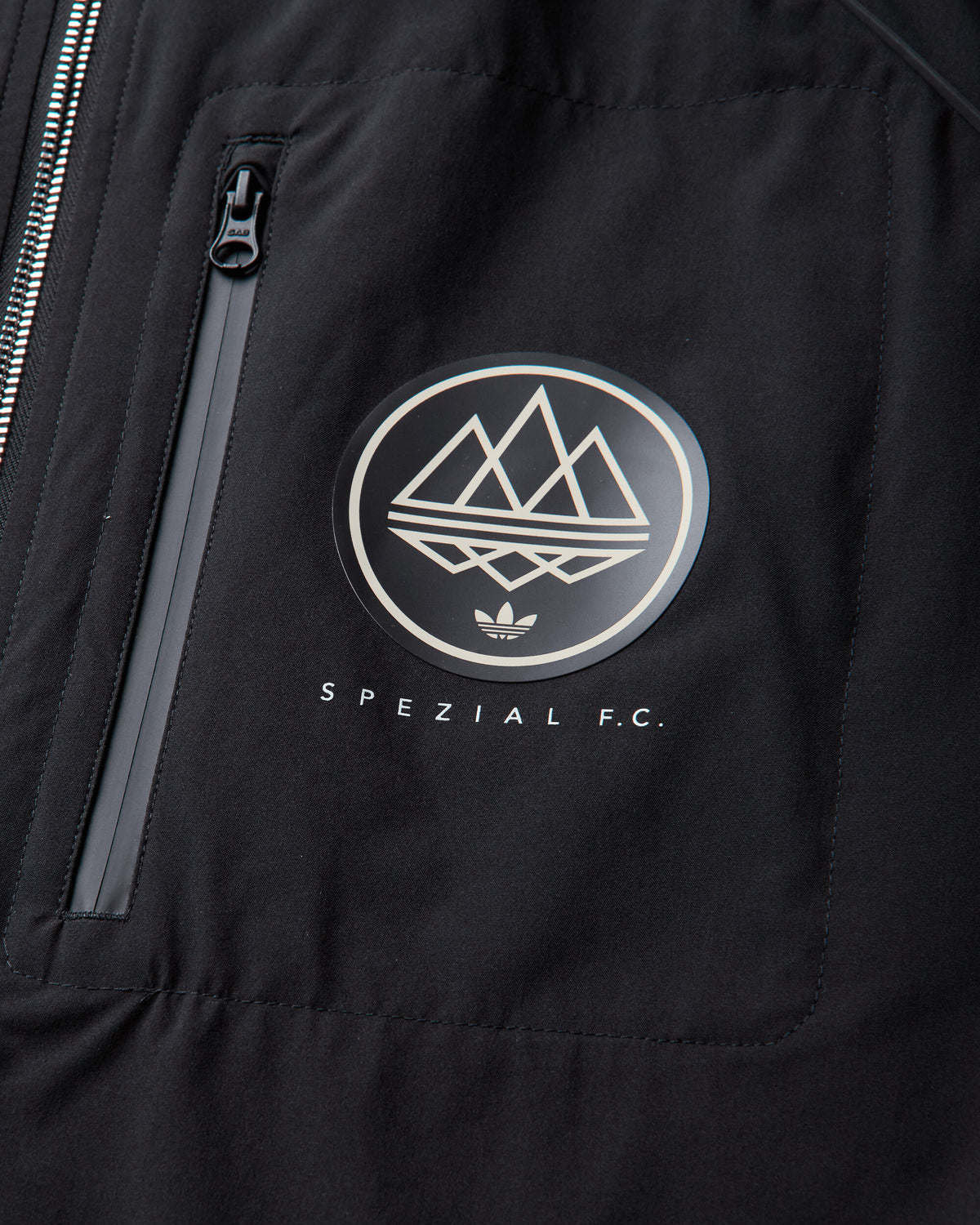 adidas Spzl Fc Tt Black Coats and Jackets Jackets KV4422