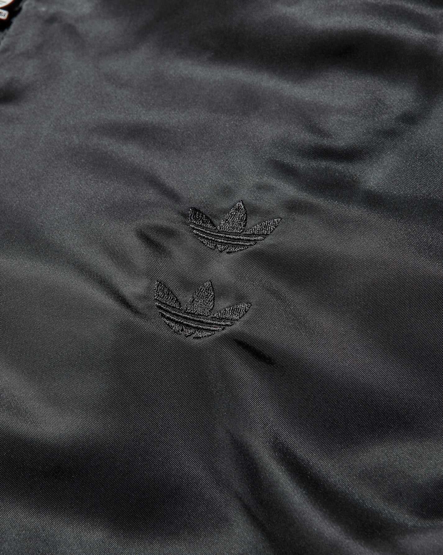 adidas Willy Chavarria Satin Bomber Black Coats and Jackets Jackets KD9361