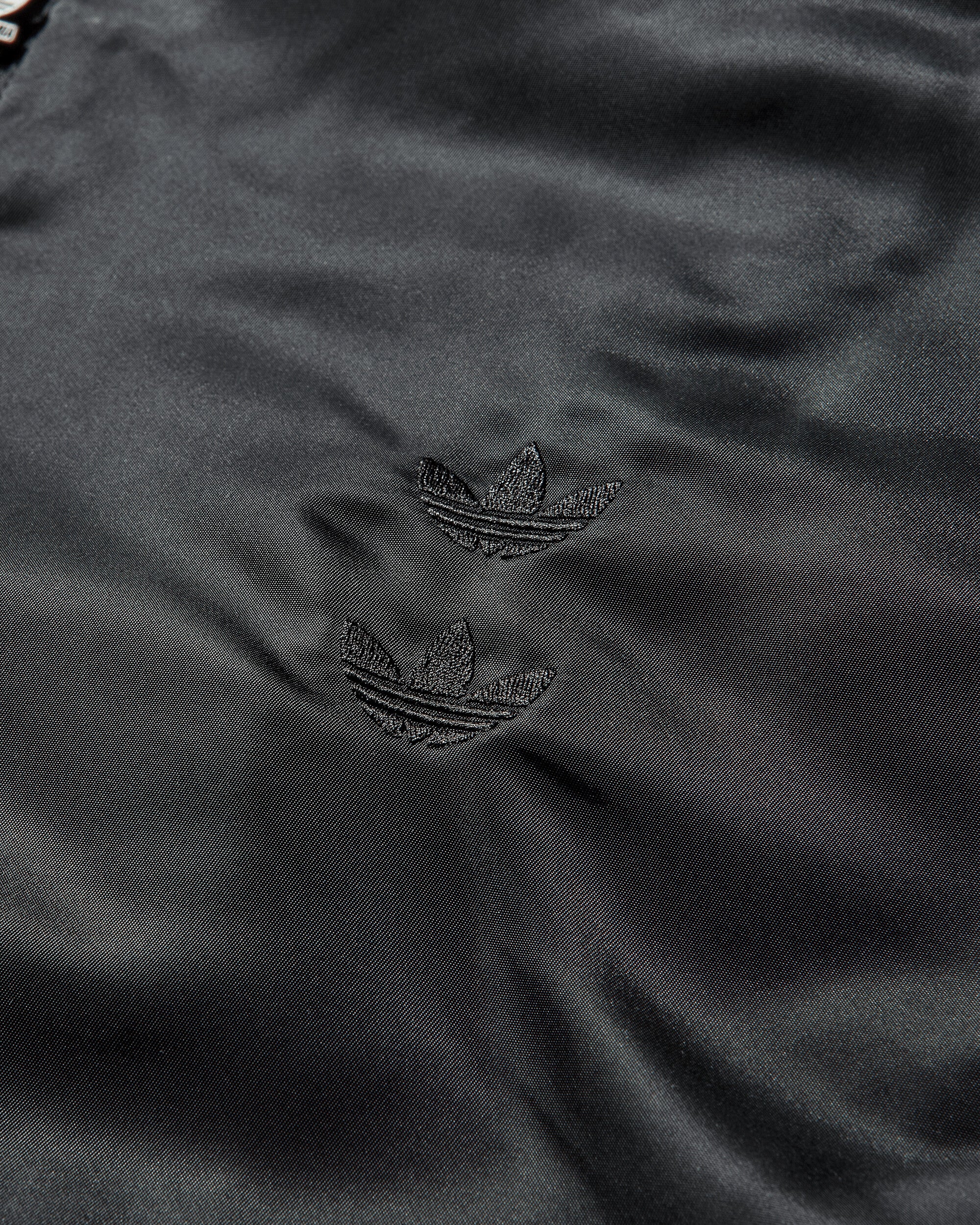 adidas Willy Chavarria Satin Bomber Black Coats and Jackets Jackets KD9361