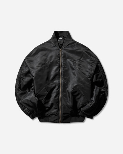 adidas Willy Chavarria Satin Bomber Black Coats and Jackets Jackets KD9361