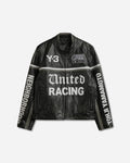 adidas Y 3 Nbhd Dainese Racer Jacket Black Coats and Jackets Leather Jackets KR1364