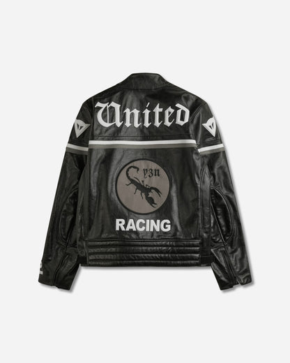 adidas Y 3 Nbhd Dainese Racer Jacket Black Coats and Jackets Leather Jackets KR1364