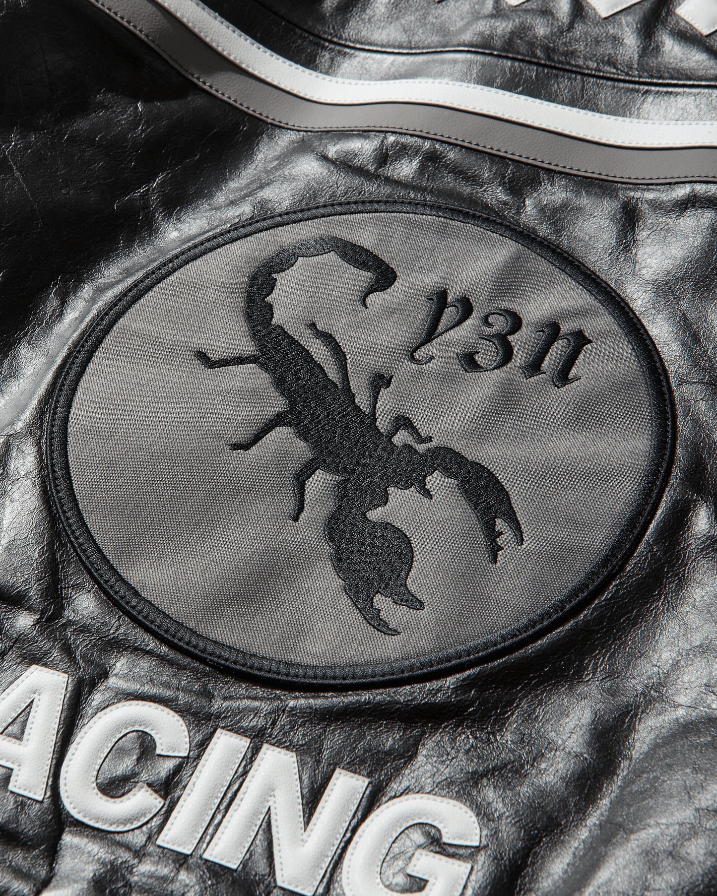 adidas Y 3 Nbhd Dainese Racer Jacket Black Coats and Jackets Leather Jackets KR1364