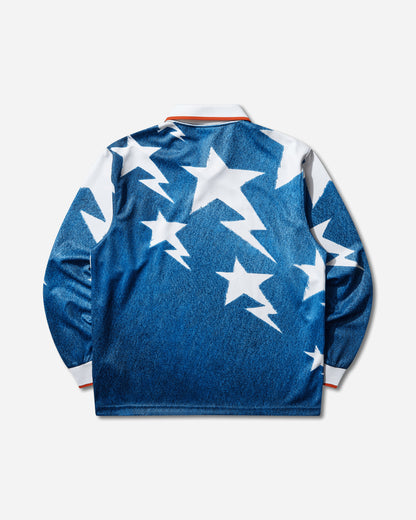 adidas Lsl Sta Jersey Medium Blue Denim T-Shirts Longsleeve KF4913