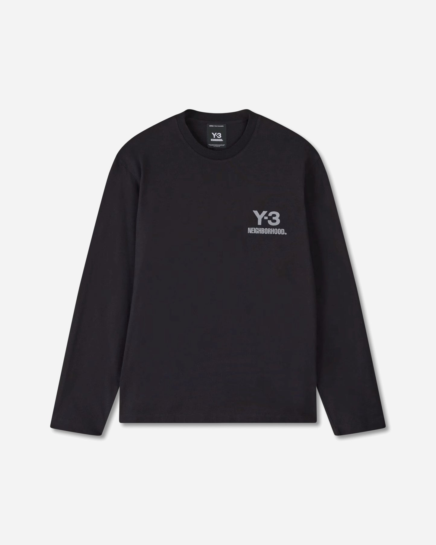 adidas Y 3 Nbhd Logo Ls Tee Black T-Shirts Longsleeve JW7001