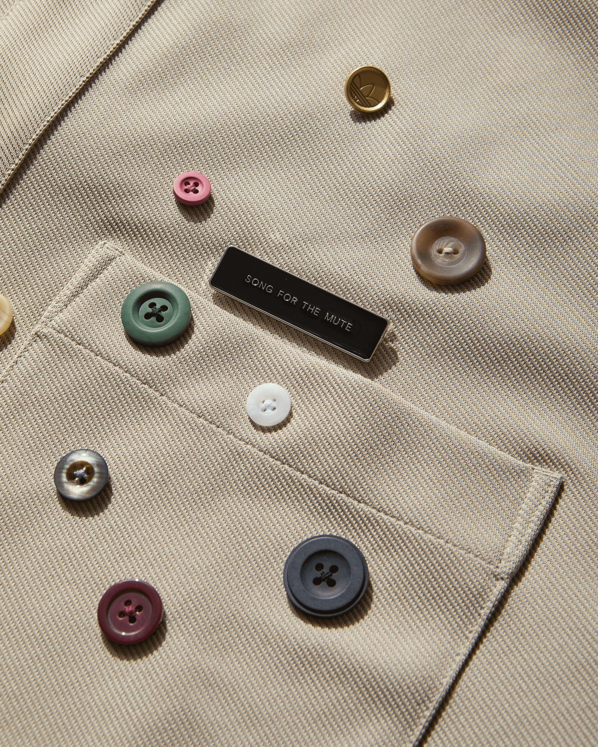 adidas Adi006 Shirt Song For The Mute Stone Khaki Shirts Longsleeve Shirt KC3141