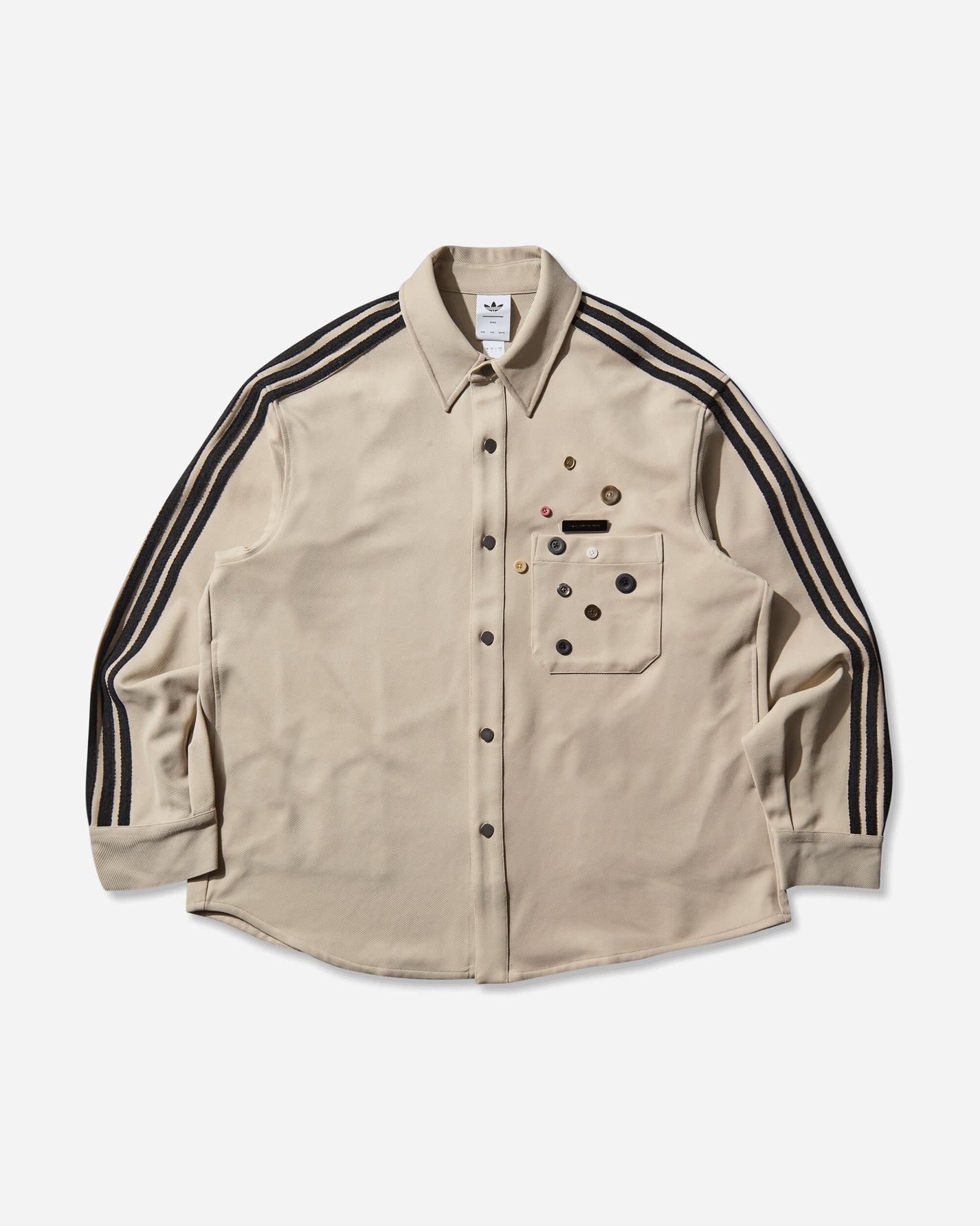 adidas Adi006 Shirt Song For The Mute Stone Khaki Shirts Longsleeve Shirt KC3141