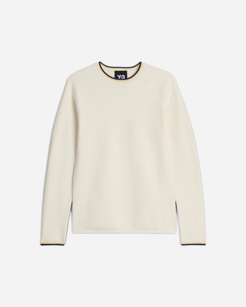 adidas Wales Bonner Y3 Knit Bt Cream White Shirts Longsleeve Shirt KS3975