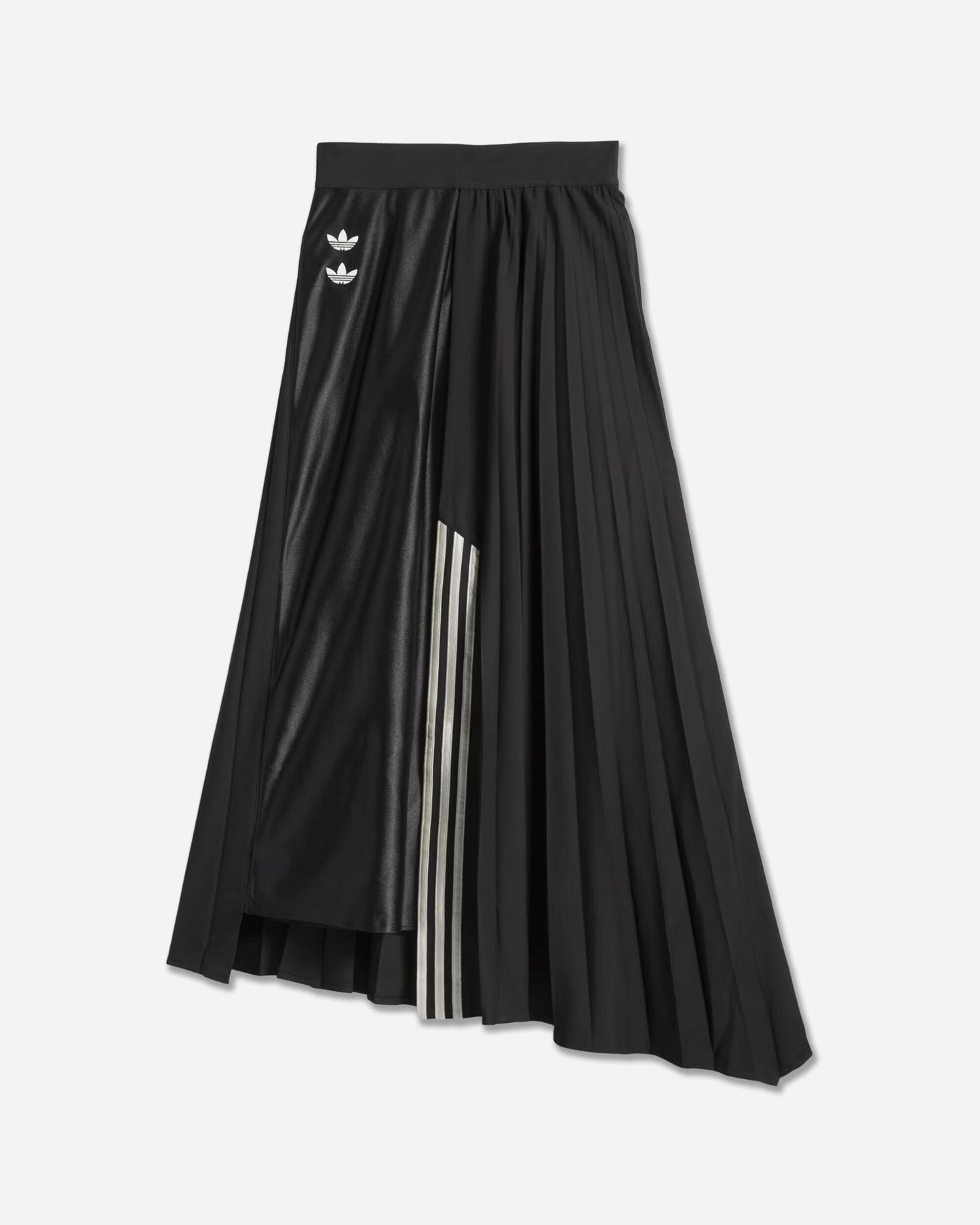 adidas Wmns Willy Chavarria Pleated Skir Black Skirts Midi KD9352