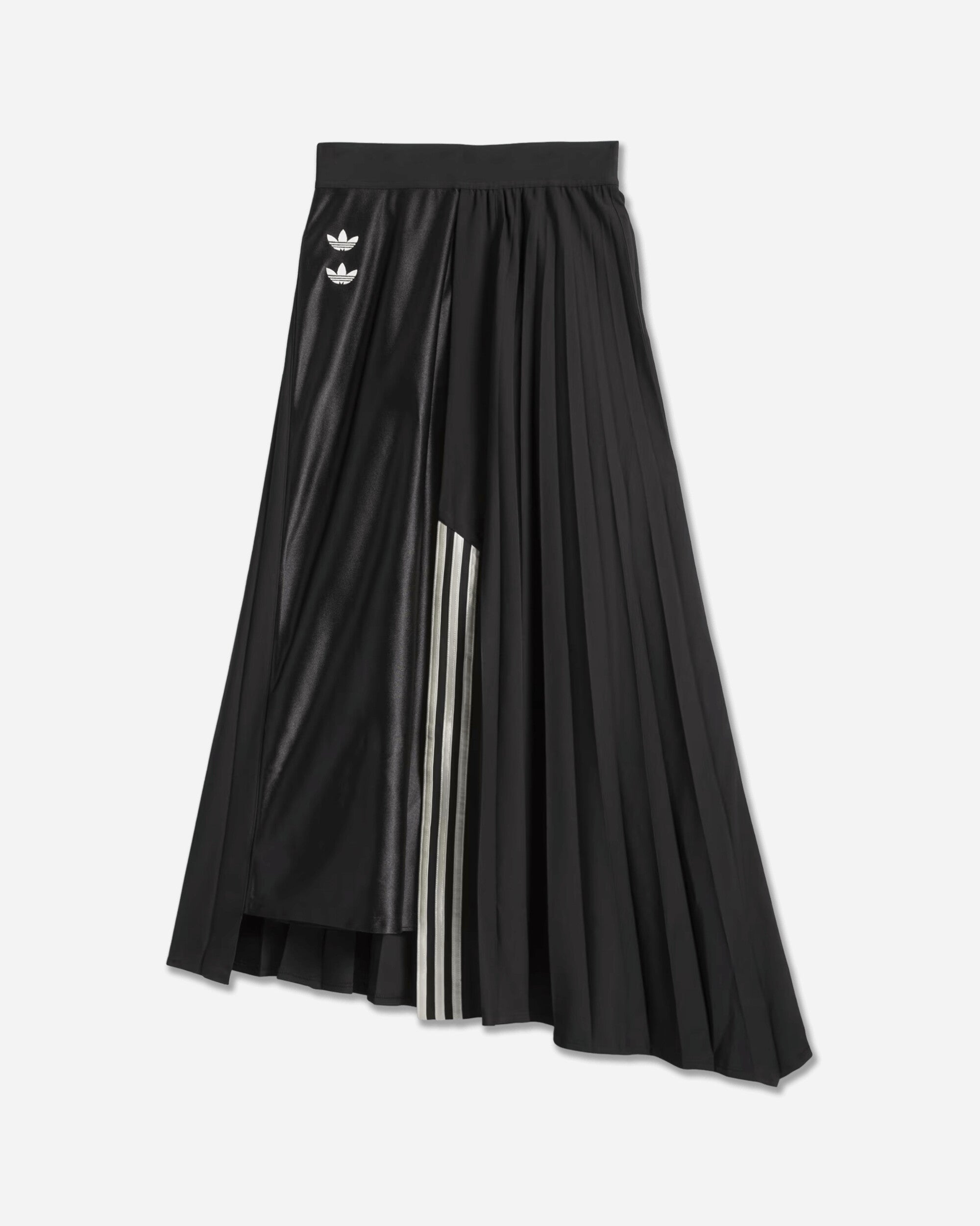 adidas Wmns Willy Chavarria Pleated Skir Black Skirts Midi KD9352