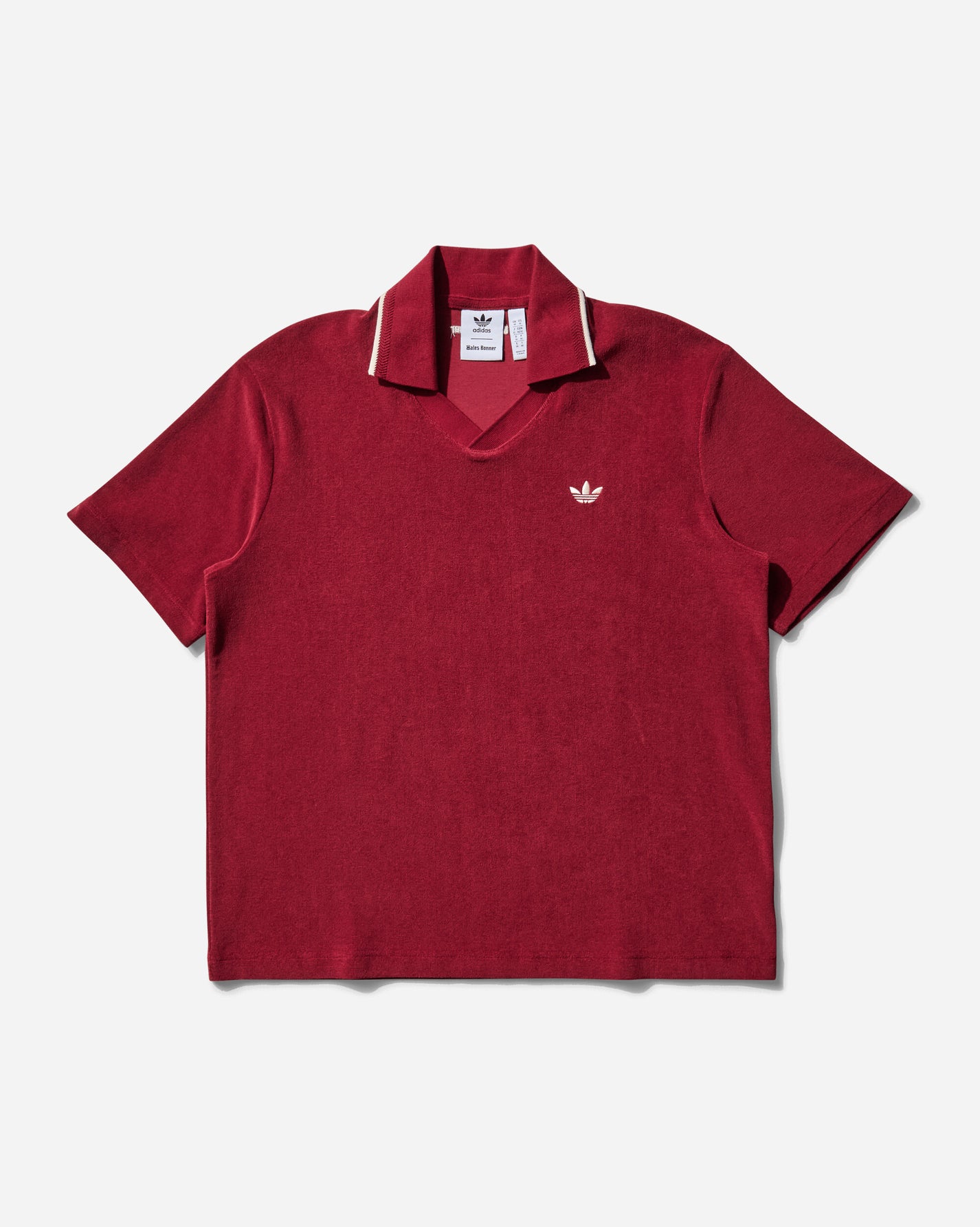 adidas Wb Terry Polo Collegiate Burgundy T-Shirts Polo JW1122