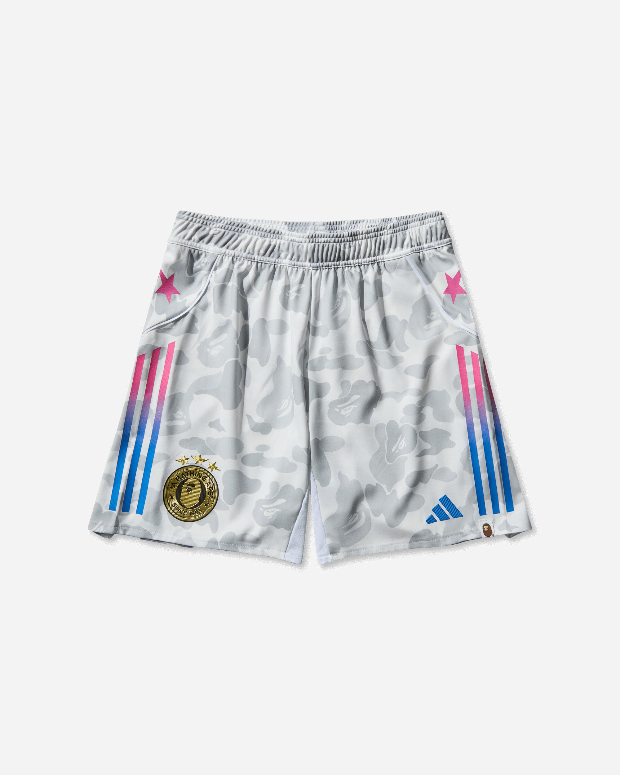 adidas Bape Fb Shorts White Shorts Short KB2205