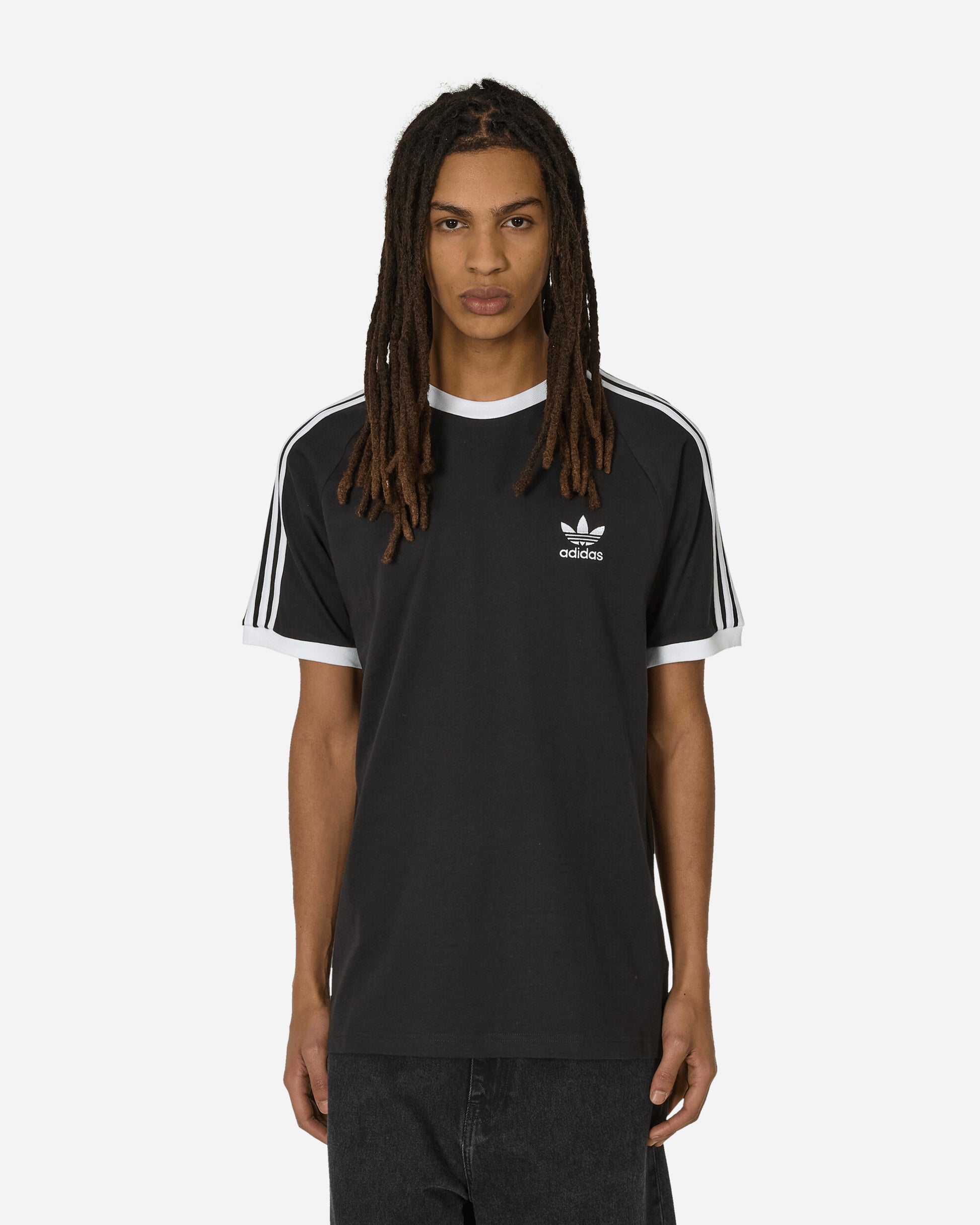 adidas 3-Stripes Tee Black T-Shirts Shortsleeve IA4845 001