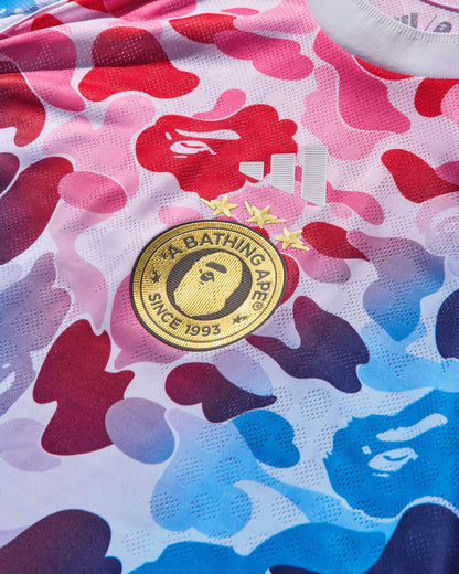 adidas Bape Fb Jersey Shock Blue T-Shirts Shortsleeve KA0040