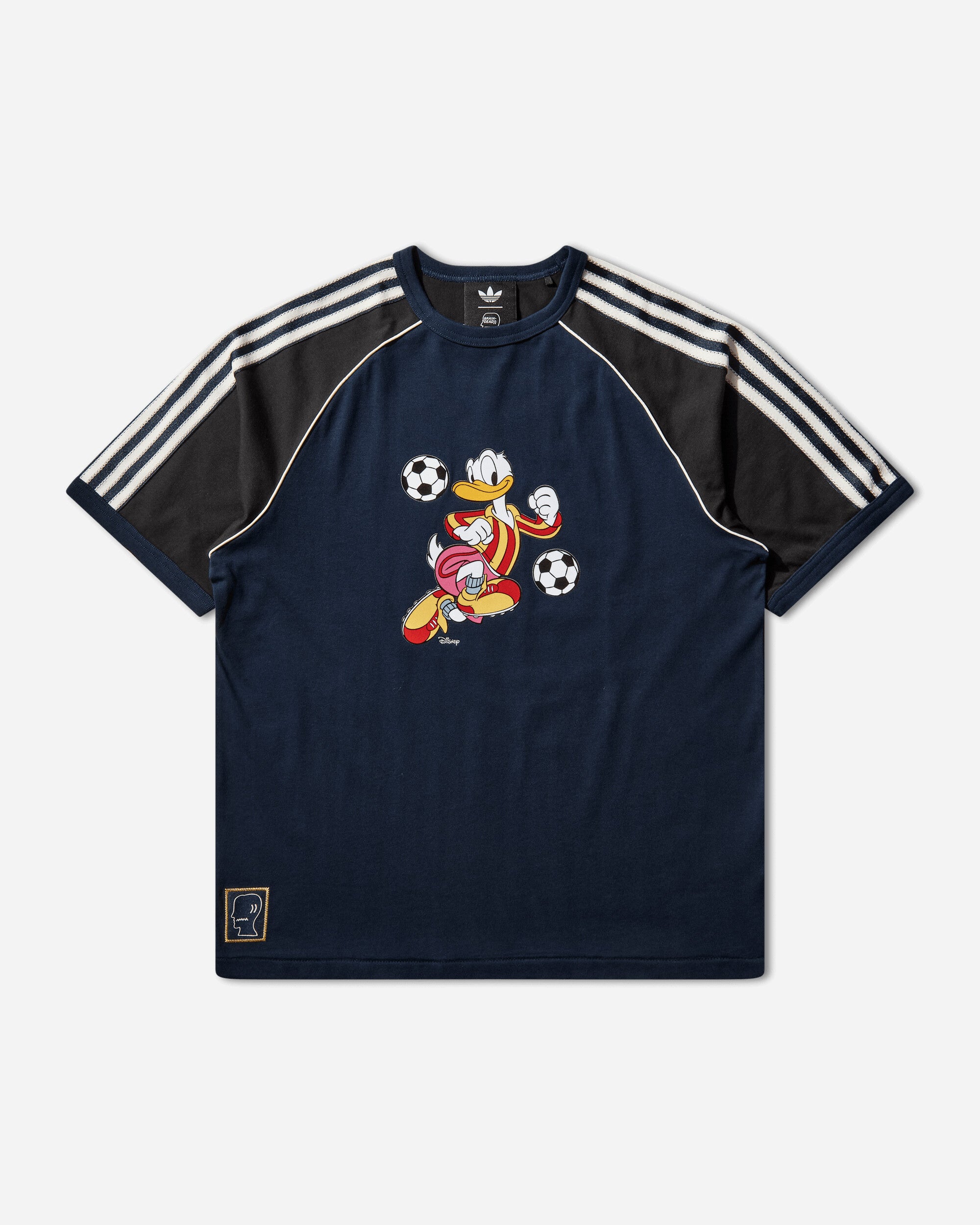adidas Braindead T Shirt Collegiate Navy T-Shirts Shortsleeve KR5173