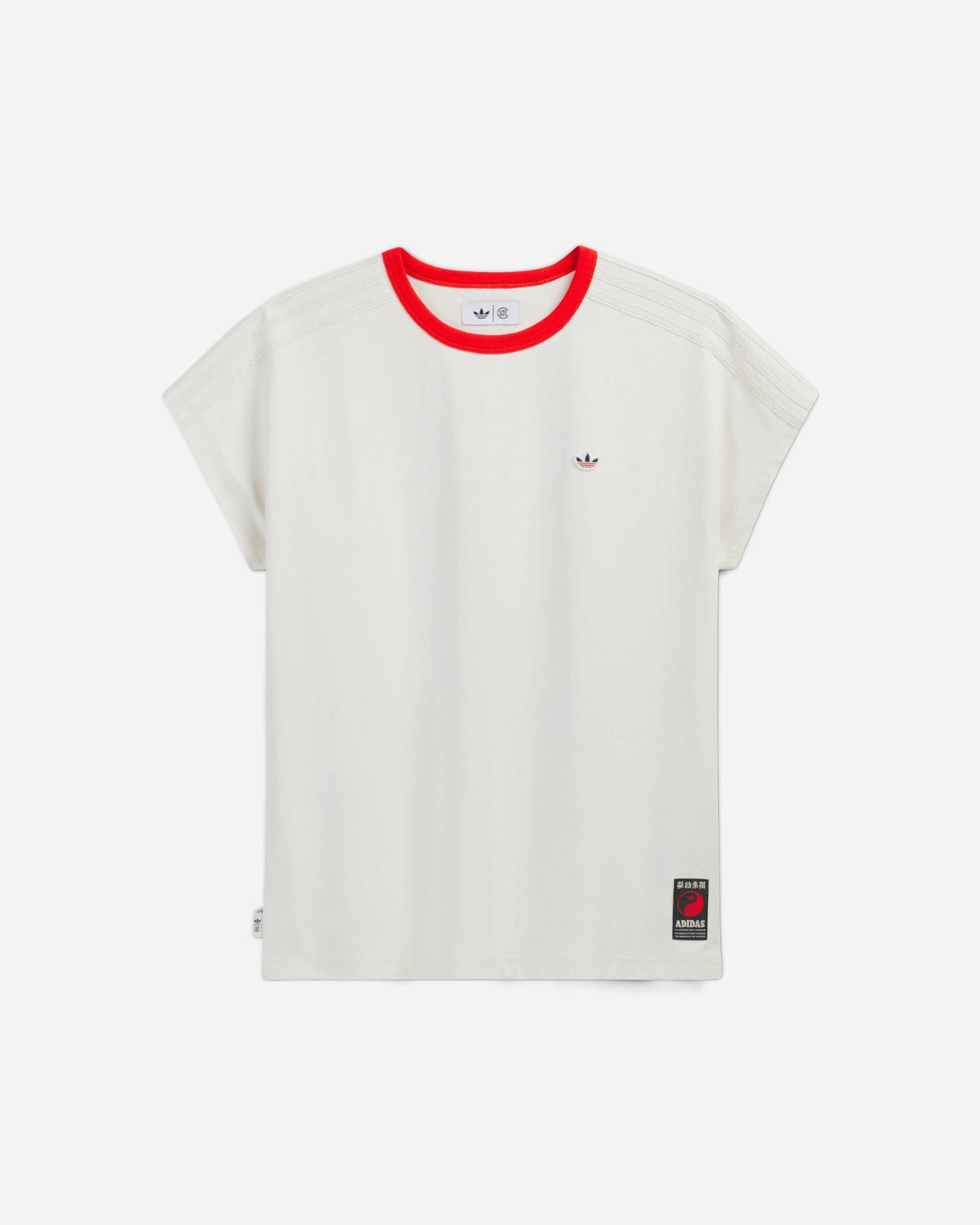 adidas Clot Dolmn Tee Wonder White T-Shirts Shortsleeve KD4026