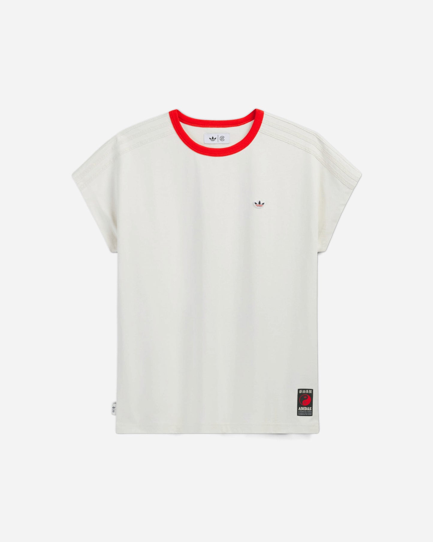 adidas Clot Dolmn Tee Wonder White T-Shirts Shortsleeve KD4026