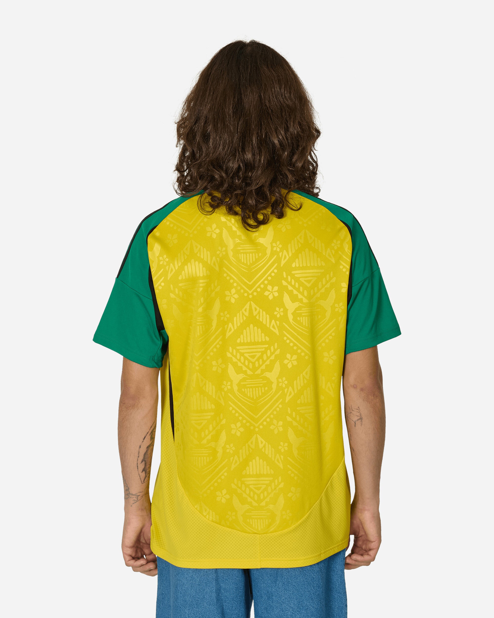 adidas Jff H Jsy Hazy Yellow T-Shirts Shortsleeve IT8541