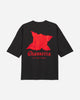 adidas Wc Rose Tee Black/Red T-Shirts Shortsleeve KZ3115
