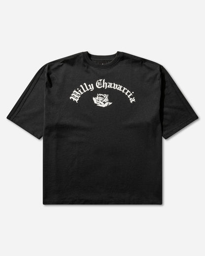 adidas Willy Chavarria Logo Ss Tee Black T-Shirts Shortsleeve KD9354