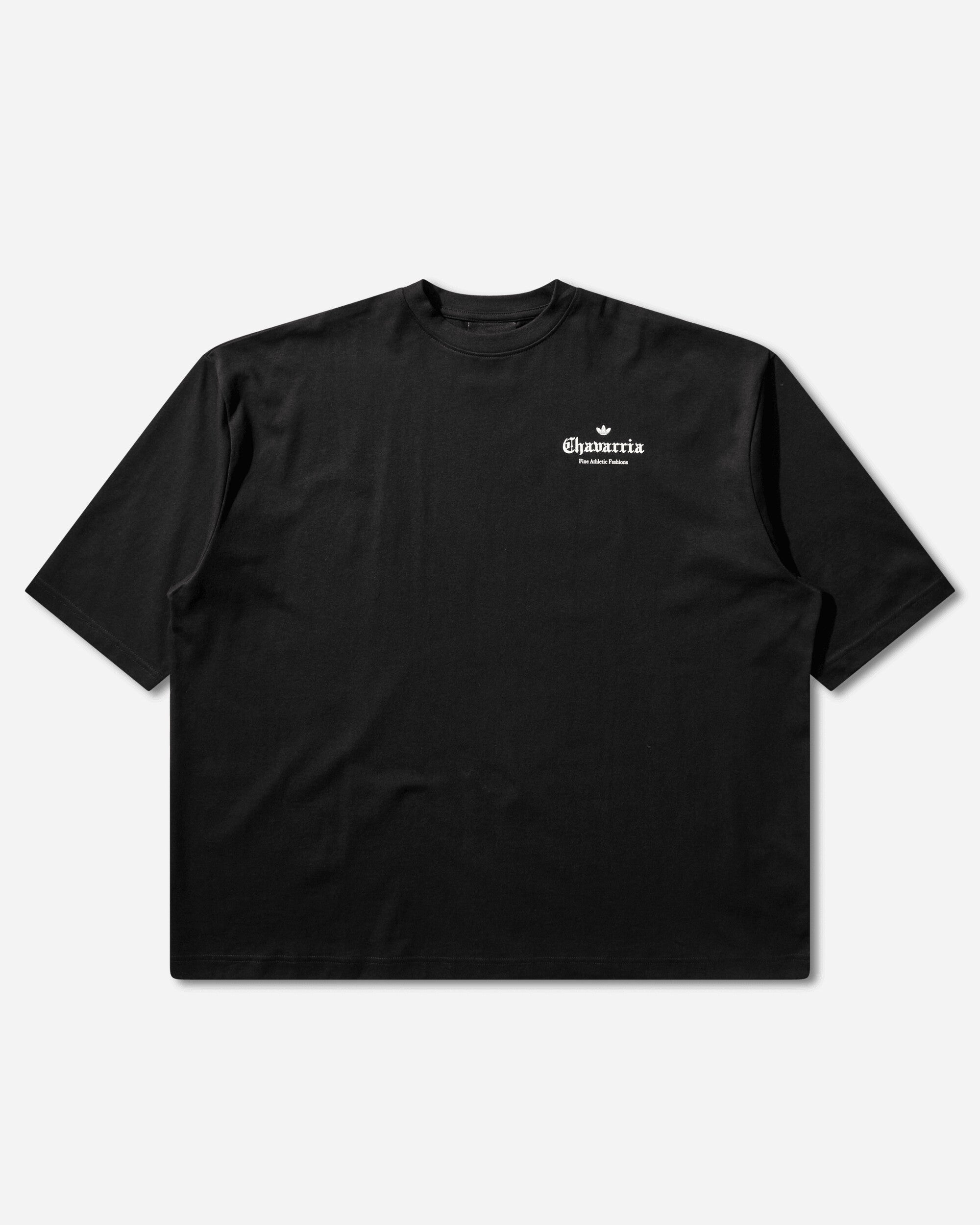 adidas Willy Chavarria Logo Ss Tee Black T-Shirts Shortsleeve KS6445