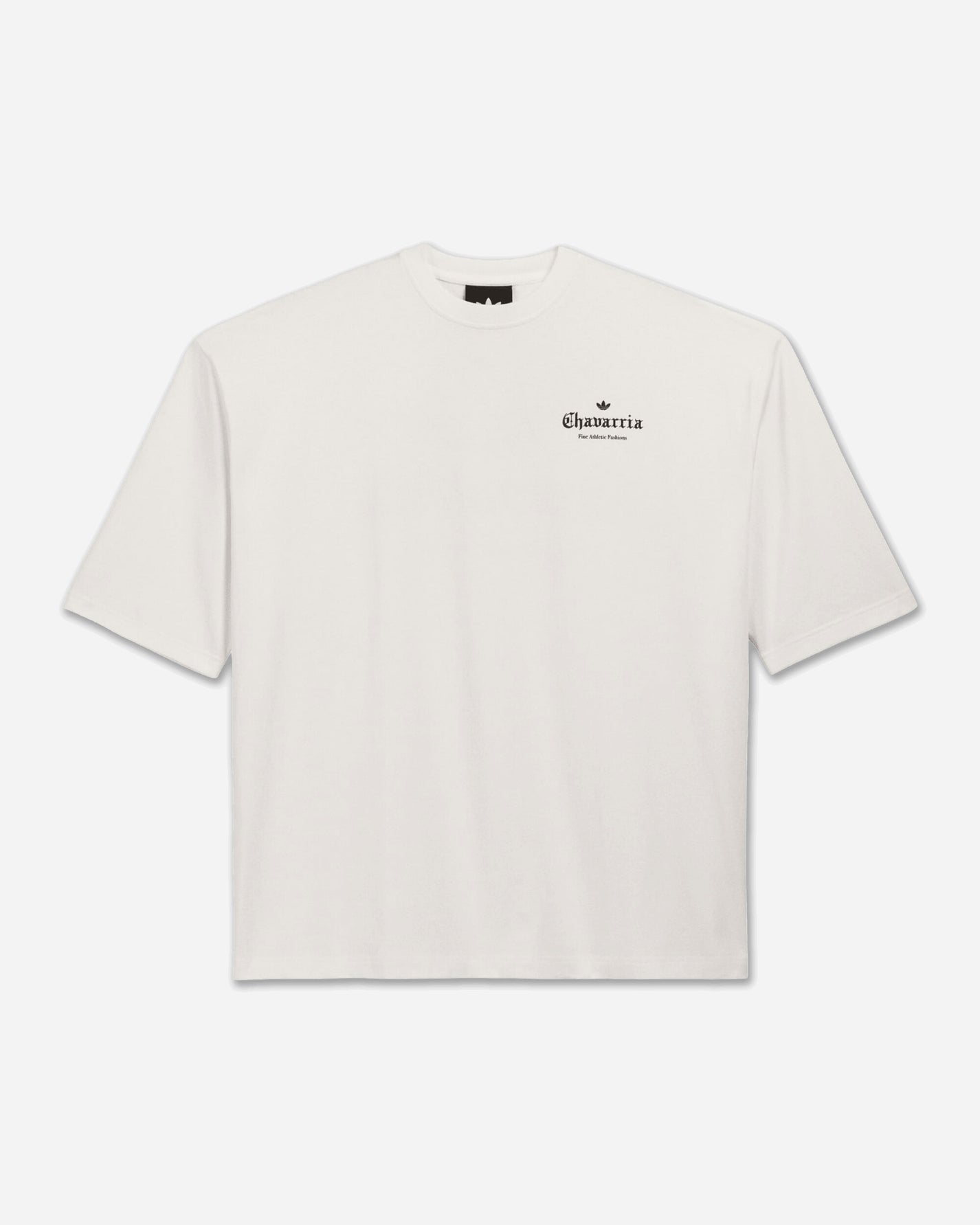 adidas Willy Chavarria Logo Ss Tee Off White T-Shirts Shortsleeve KR8687