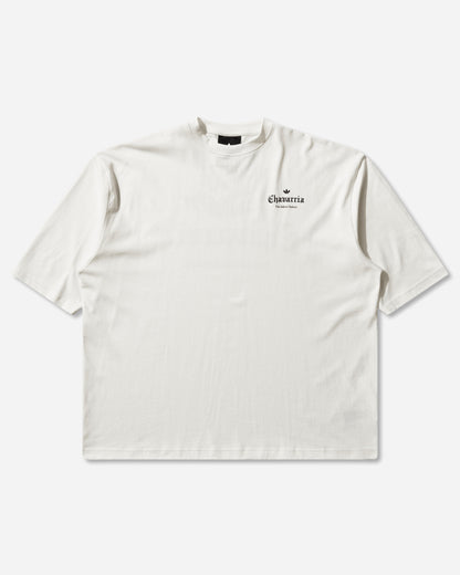 adidas Willy Chavarria Logo Ss Tee Off White T-Shirts Shortsleeve KR8687