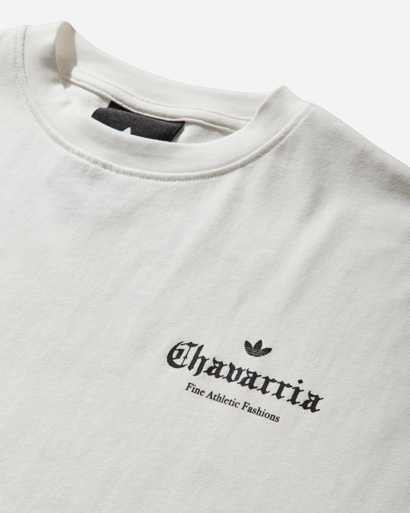 adidas Willy Chavarria Logo Ss Tee Off White T-Shirts Shortsleeve KR8687