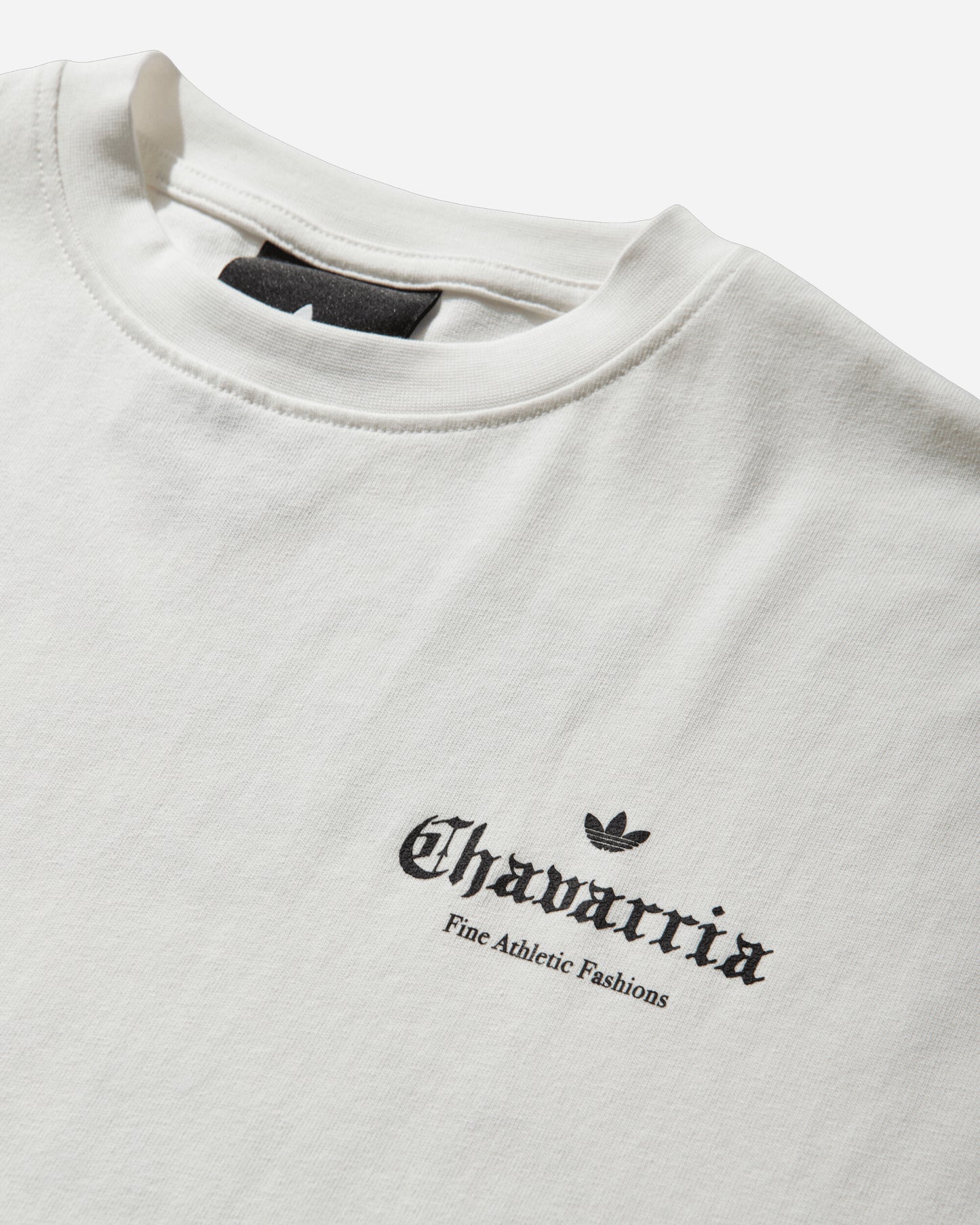 adidas Willy Chavarria Logo Ss Tee Off White T-Shirts Shortsleeve KR8687