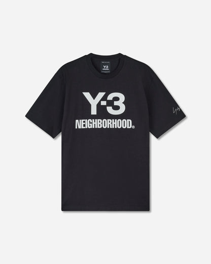 adidas Y 3 Nbhd Logo Tee Black T-Shirts Shortsleeve JW6999